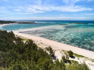 Madagaskar kite widok z drona